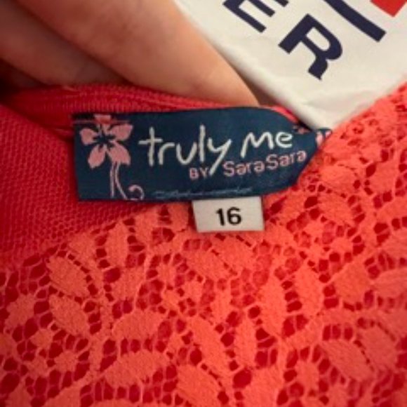 Truly me by SaraSara girls ruffled dress - Picture 3 of 4